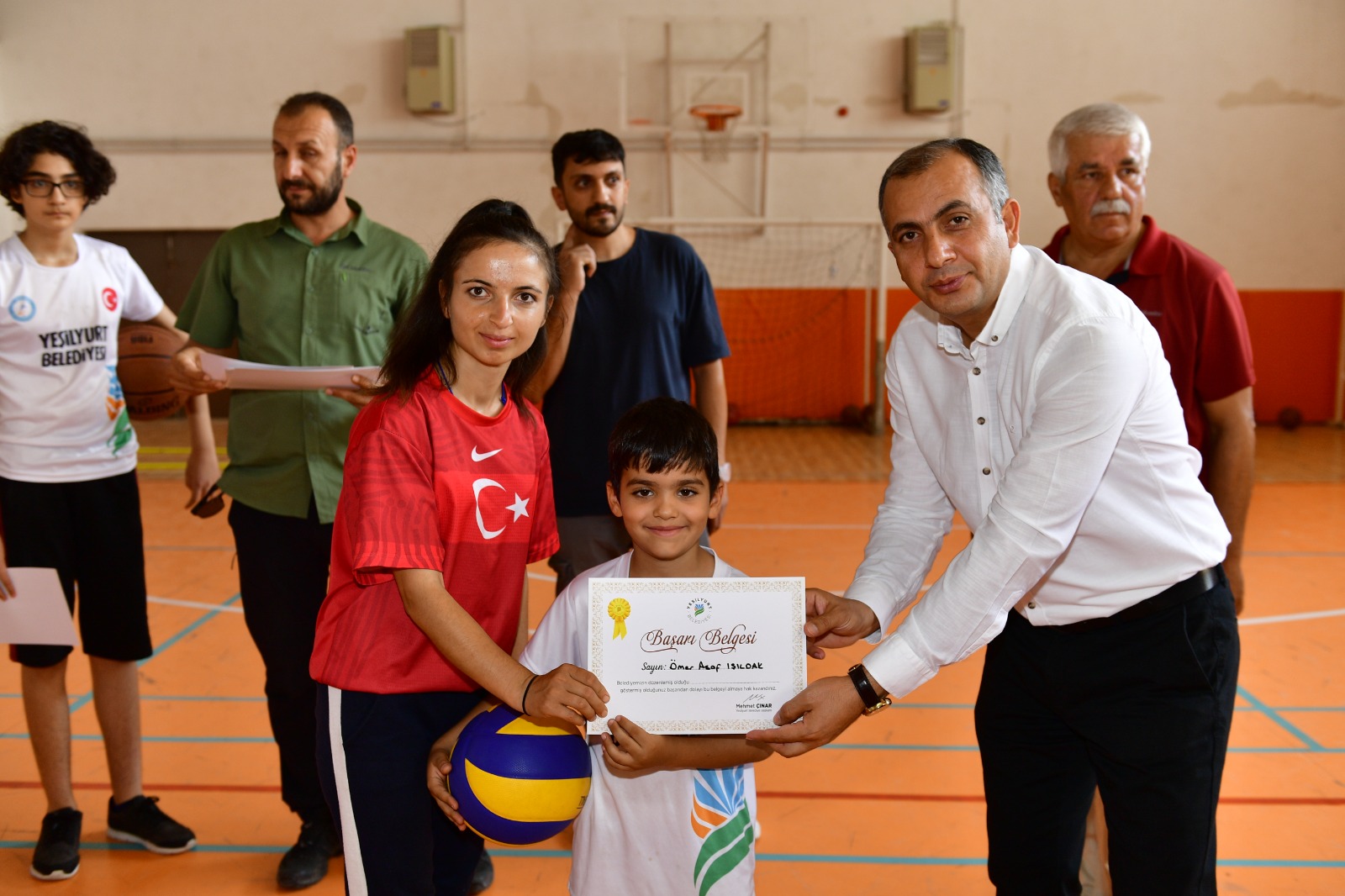 Yaz Spor Okulları Kapanış Töreni.