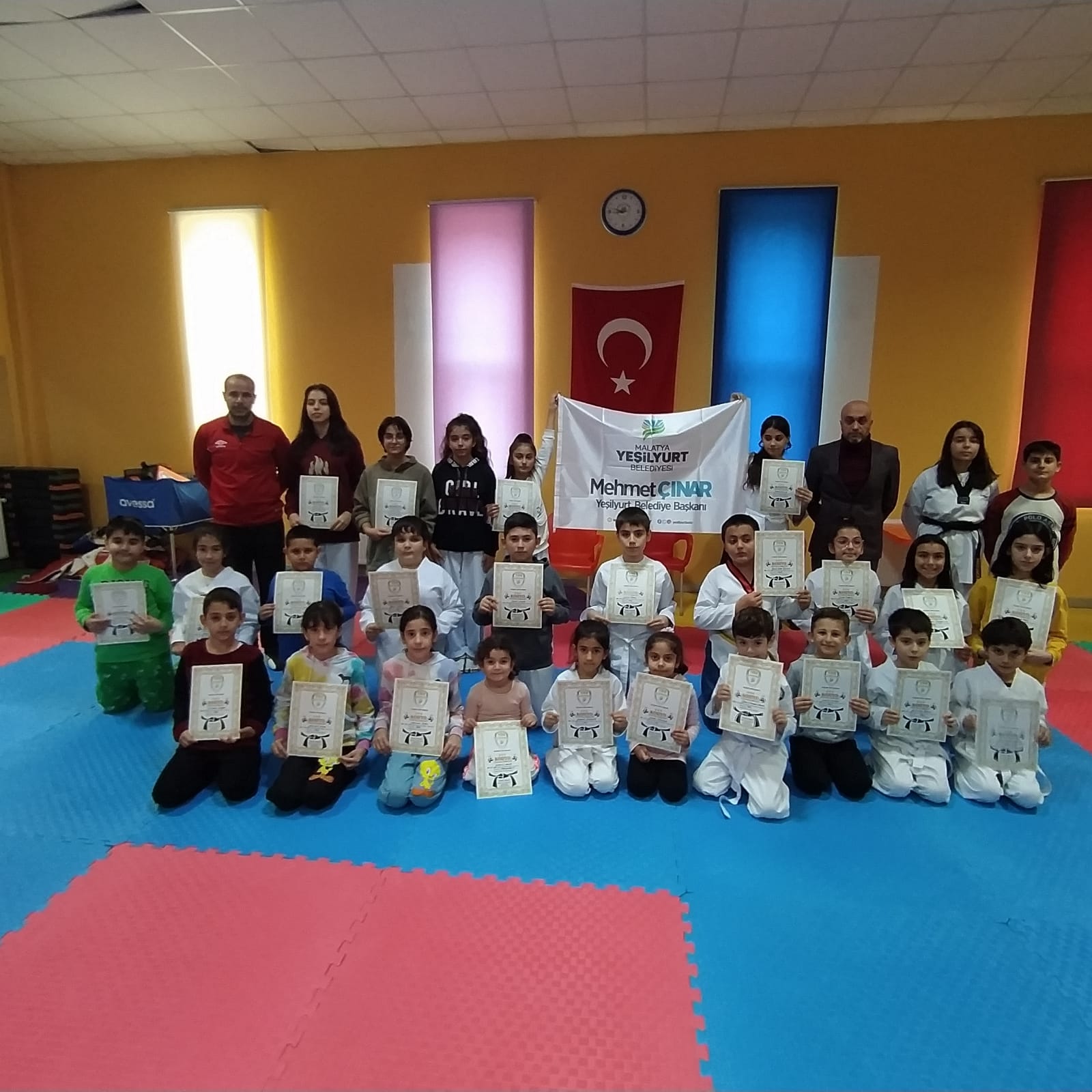 Taekwondo Kuşak Sınavı Görselleri