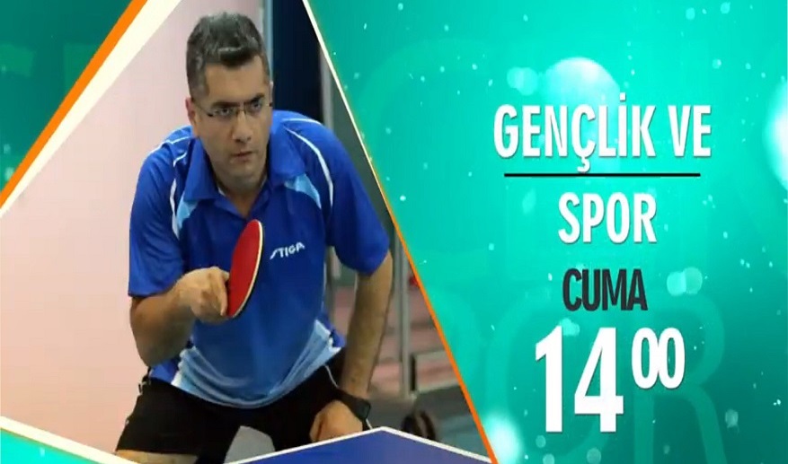 Yeşilyurt TV Gençlik ve Spor Programı Masa Tenisi Antrenörü Orhan Altay