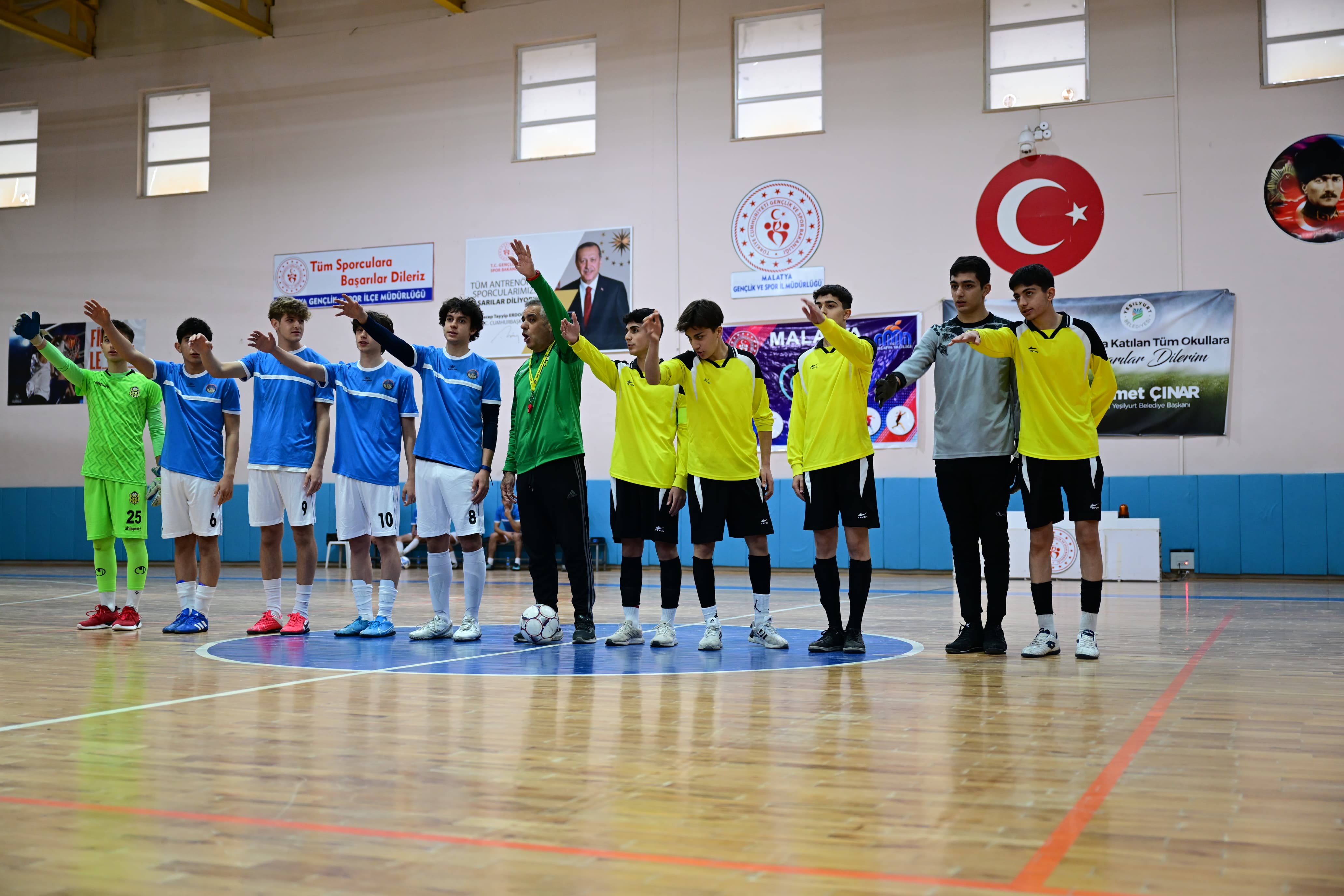 Futsal Turnuvamız Başladı.